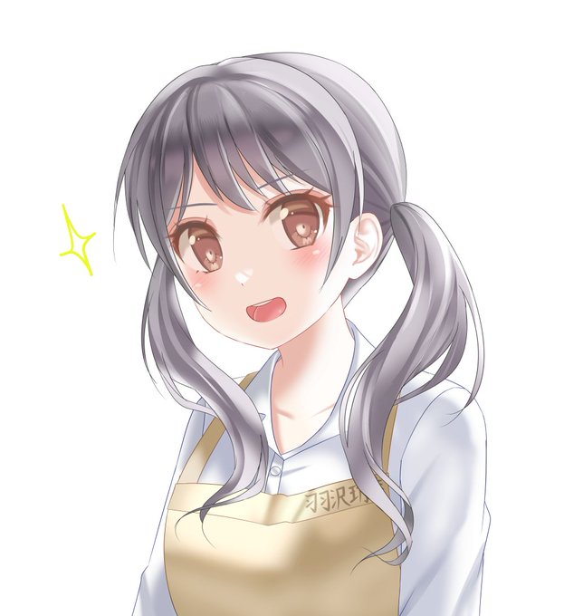 「brown eyes yellow apron」 illustration images(Latest)