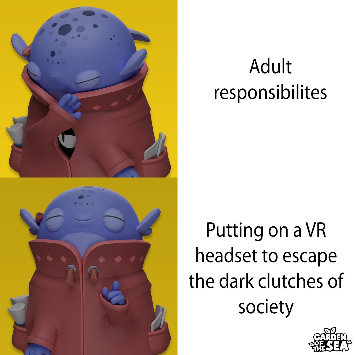 GotS_VR's tweet photo. Don't worry, Garden of the Sea is here to help 🌱

#VR #GardenoftheSea #indiegame #indiegames #oculus #gots #oculusquest2 #virtualreality https://t.co/y0PIeuOVO7