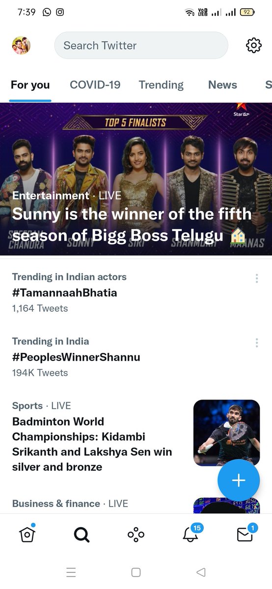 shannufanvinnu's tweet photo. #PeoplesWinnerShannu

194k tweets https://t.co/8pruyLJ7eP
