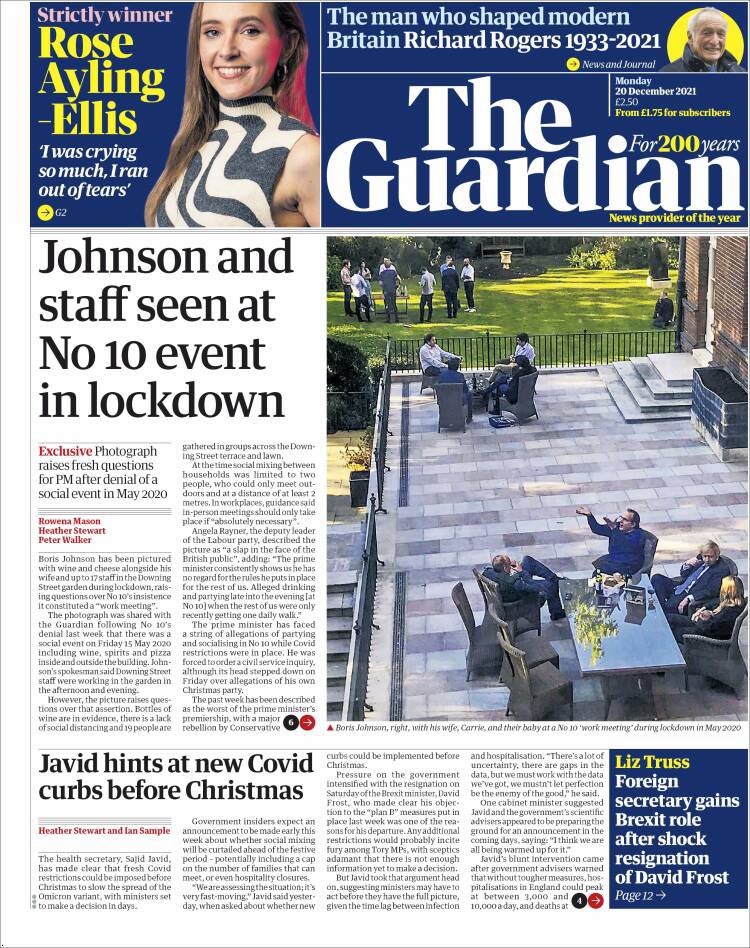 Exclusive Boris Johnson garden party <a href="/guardiannews/">Guardian news</a> image available <a href="/eyevine/">eyevine</a>