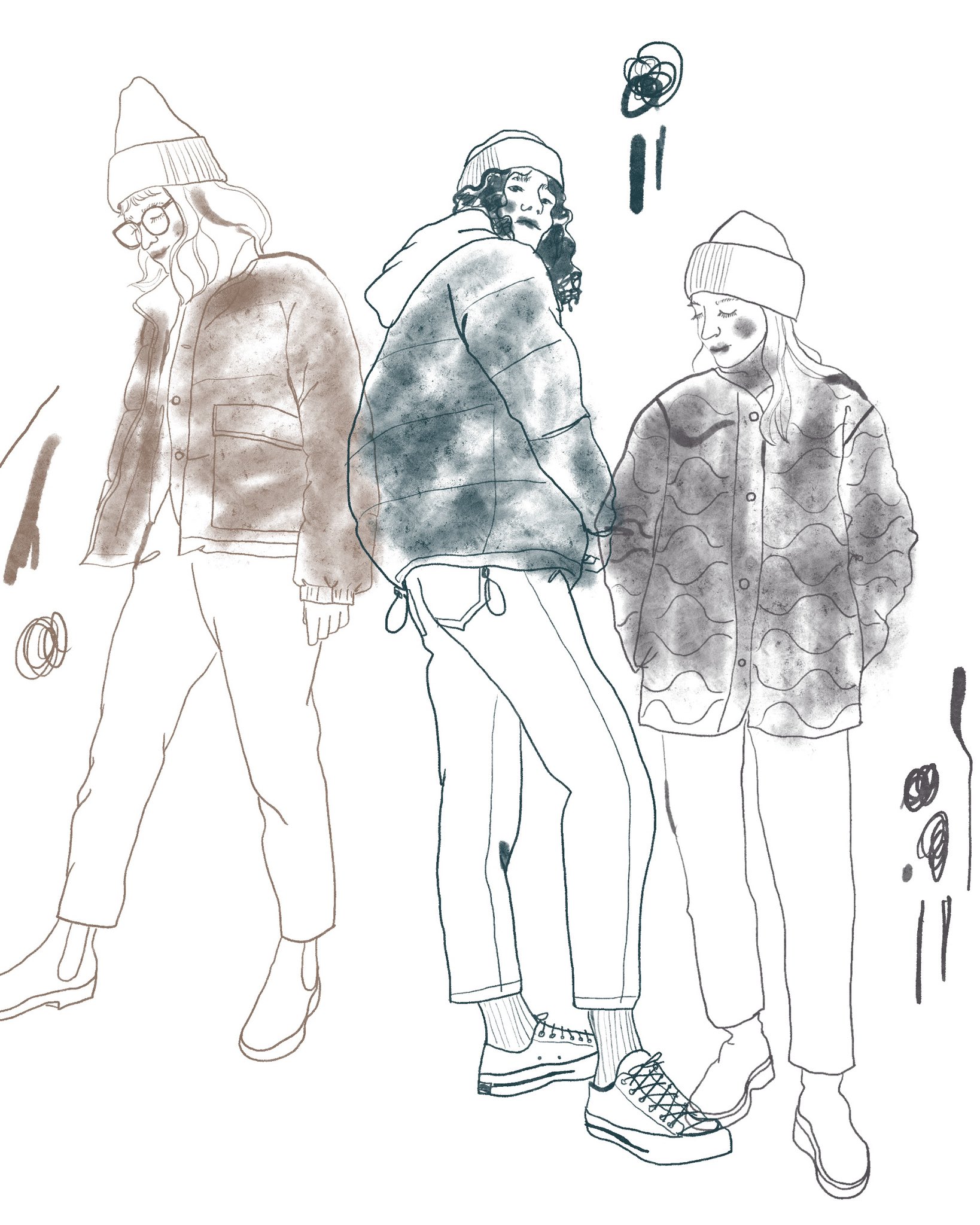 Majico 私のストレス発散は 絵を描くこと Majico Lisacojima スケッチ ペン画 水彩 線画 イラスト イラストレーション イラストレーター アート ファッション ファッションイラスト 人物イラスト イラスト好きな人と繋がりたい 1日1絵 10