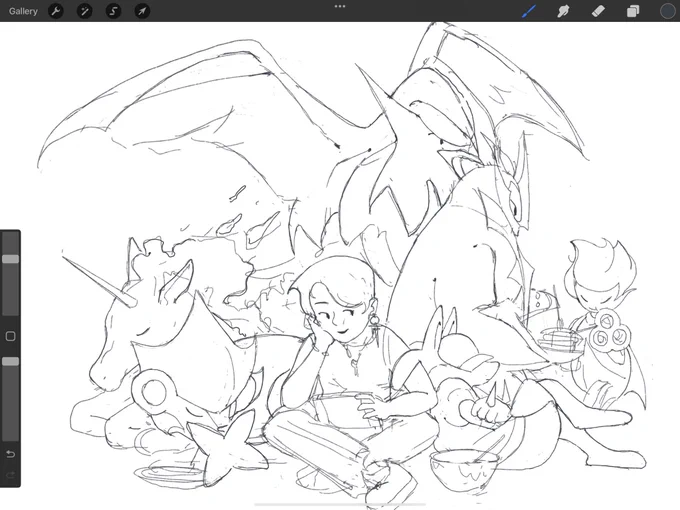 being a Pokémon champion is hard work! 