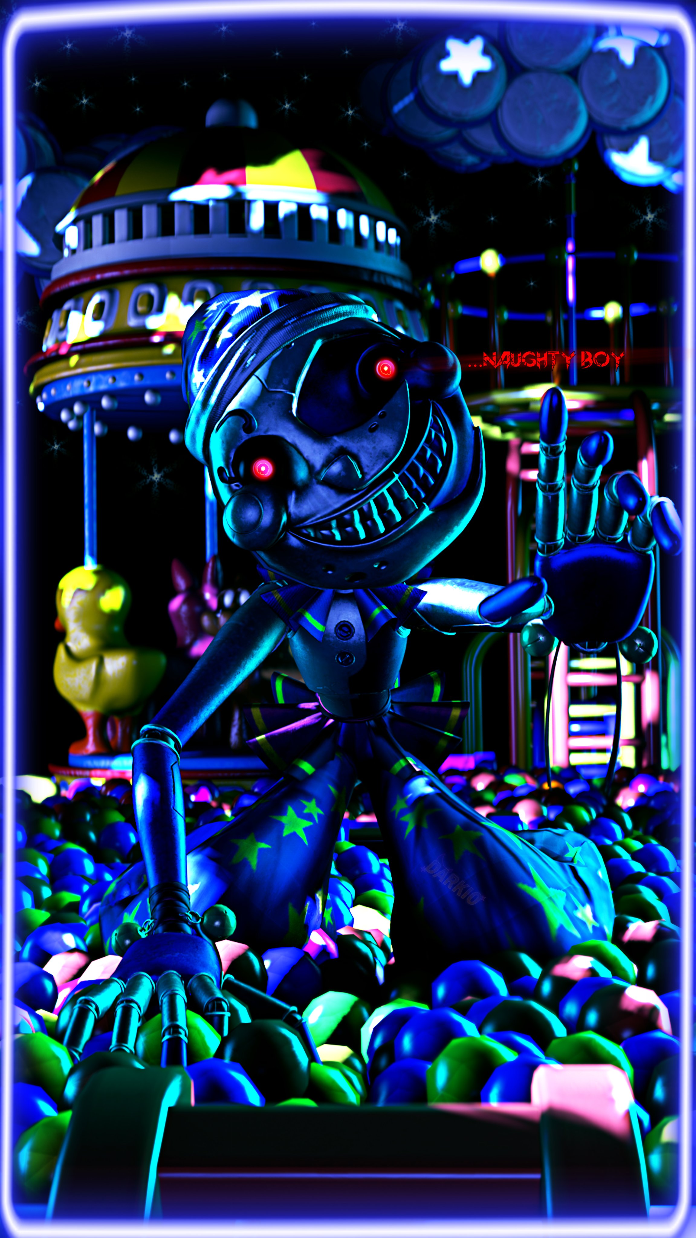 Darkio on X: ( if we find Glamrock Bonnie and decide to fix it ) obviously  that would never happen, but hey, it was just a simple idea xd #SFM #FNAF  #fnafsecuritybreachfanart