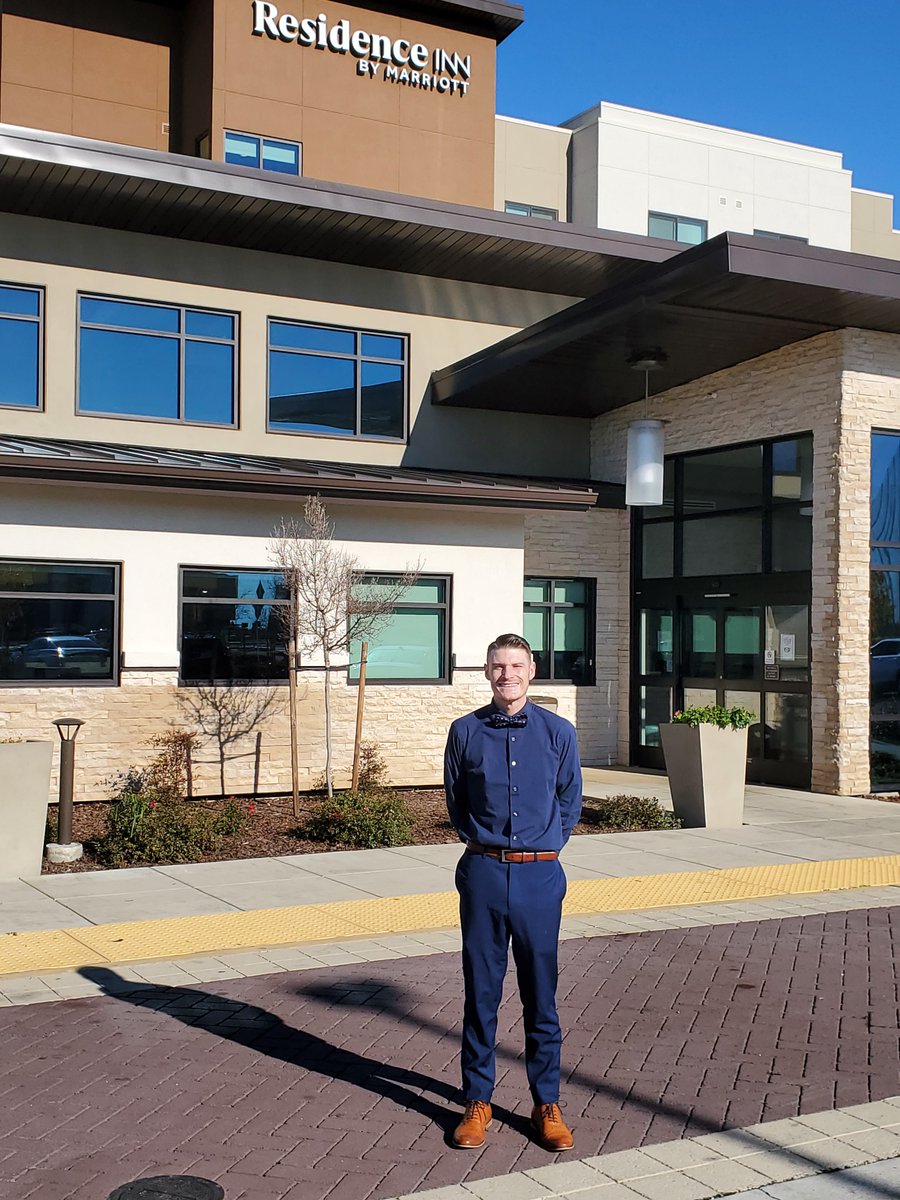 Congratulations to former MIT (Manager In Training), Jacob Neutrelle, who is being #promoted to Assistant General Manager of Residence Inn Rocklin/Roseville. 

#THMProud