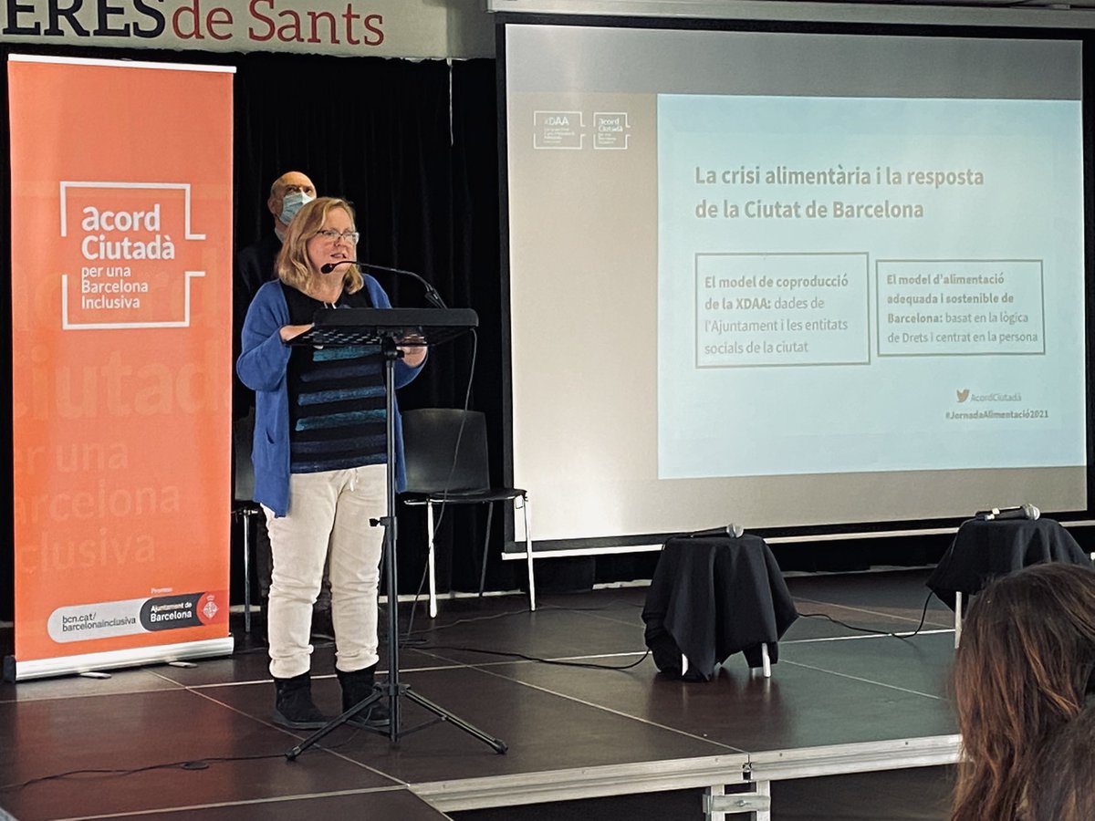 El dijous passat vam participar en la XDDA <a href="/AcordCiutada/">Acord Ciutadà</a> x presentar l’Informe sobre la crisi alimentària i la resposta de la ciutat de Barcelona, realitzat post-covid x entitats socials en la qual <a href="/NsfSin/">NutricióSenseFronteres</a> participa. Va ser un espai de debat, propiciat per <a href="/bcn_ajuntament/">Ajuntament de Barcelona</a>