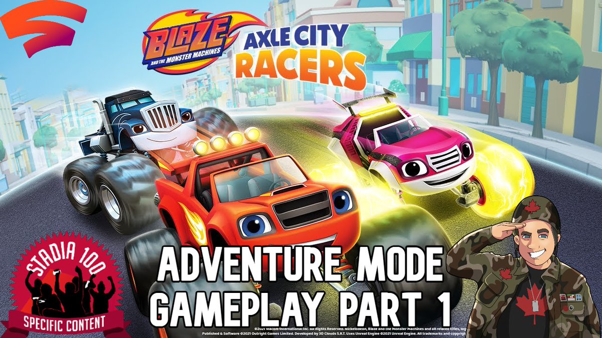 4Scarrs_Gaming's tweet photo. Check out my series of 3 videos of Blaze and the Monster Machines Axel City Racers on my YouTube channel. Then head over to @Outright_Games twitter account to enter to win a copy of the game! #Stadia #Stadia100 #GamingScarrmy #OGXmasTime
๐บhttps://t.co/mMZ5Sl25FJ https://t.co/wMD86zj4Lx