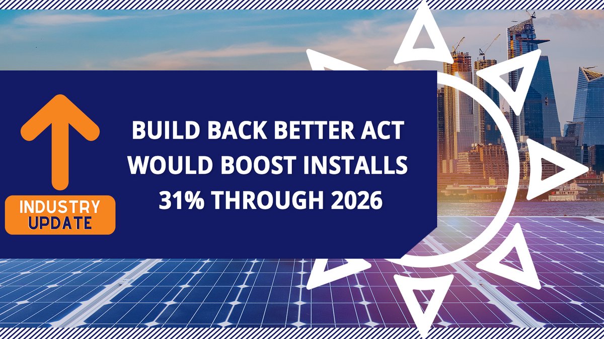 EcoFasten's tweet photo. If the Build Back Better Act becomes law, 14 states will see at least a 1-GW boost in #solar deployment in the next five years, and 14 more will see at least a 500-MW boost. βοΈ βοΈ βοΈ
#SolarPower #SolarEnergy #RenewableEnergy #SolarDeployment #SolarMarket #SolarNews https://t.co/WeZhNBwOEV