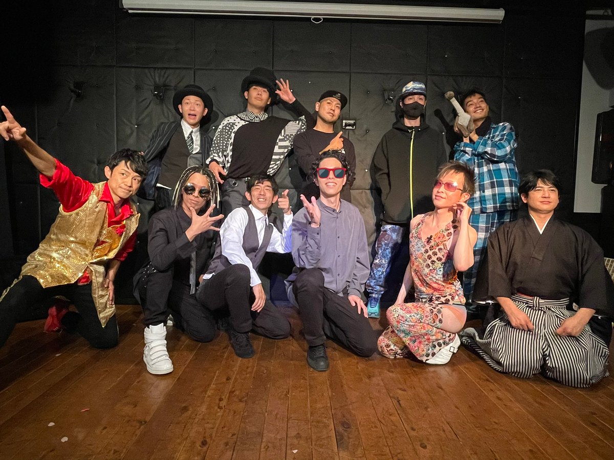 grgr648's tweet image. こうめいさんとまさきさんの何か見たいな
#NoBoder
イケメンは半目だったからサングラス🕶☜ちなみに空転劇場でも真ん中だったよ