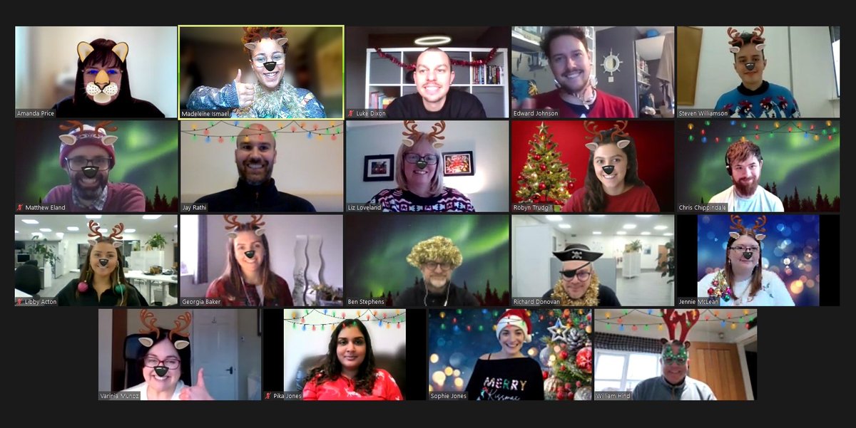 Alpharmaxim's tweet photo. Season’s greetings from Alpharmaxim! This year we have learned so much and we can’t wait for another year of spreading the Alpharmaxim message far and wide. Some of the team got together for a festive snap, recognise any familiar faces? https://t.co/xbVDxrcqsg