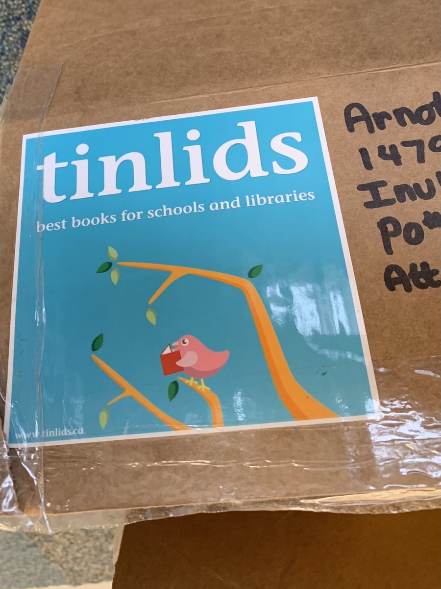 kaharris2023's tweet photo. Hey @Arnott_Charlton staff and students! Look what came before the break! @ForestofReading @mariamartella So excited to dive into these! I love #tinlids delivery day! For a TL, it’s one of the most wonderful times of the year! 😍 @PDSB_Libraries https://t.co/eHY9PV3esV