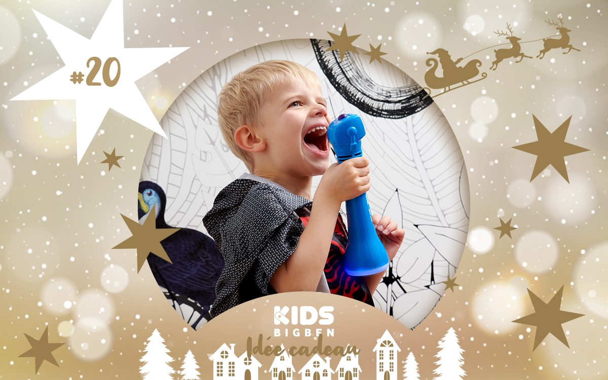 BigbenFrance's tweet photo. #calendrierdelavent #ideecadeau🎁 : le nouveau micro 🎤 karaoké MAÏKOU de KIDS BIGBEN est au top! Choisis une tête qui modifie ta voix, ajoute une musique en Bluetooth et fais le Show! Dispo chez Cultura, Conforama, https://t.co/MWbis3nGP1 https://t.co/bkGd8rchVb
#microkaraoke https://t.co/OSLpZFXLrS