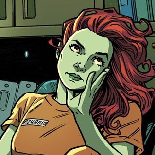 *Heading to the cafeteria, Ivy gets food, sits down and is watching a fight between Croc and Bane over food.*

“These idiots…what I would give for some peace and quiet…”