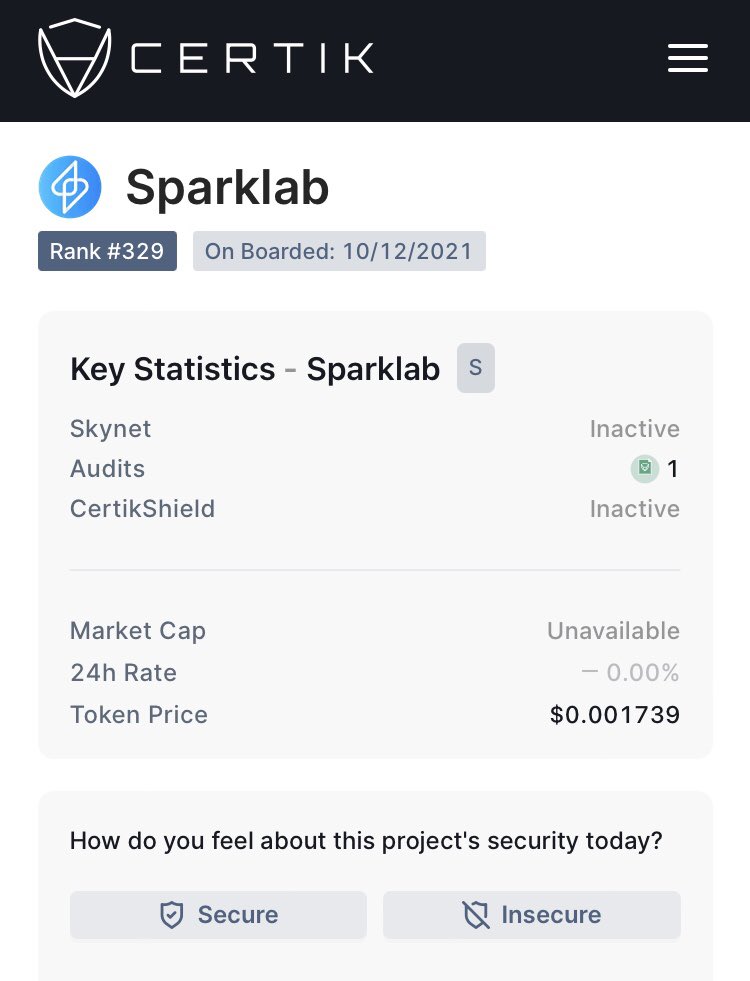 brahmana_andre's tweet photo. 0% buy….10%sell.. @SparkLab3 Sparklab v1.2 ❤️‍🔥❤️‍🔥
- Sniper, Can snipe on Phone
- Certik audit ✔️
- Contract creator
- Sniper is free,just hold 200k token
#Sparklab #SNIPER #PORTFOLIOTRACKER #CONTRACTSCANNER #BSCGEM 
https://t.co/e5SevDTCpZ #Trustwallet #bsc #bnb #binance #altcoin https://t.co/6RqZqj7YTr