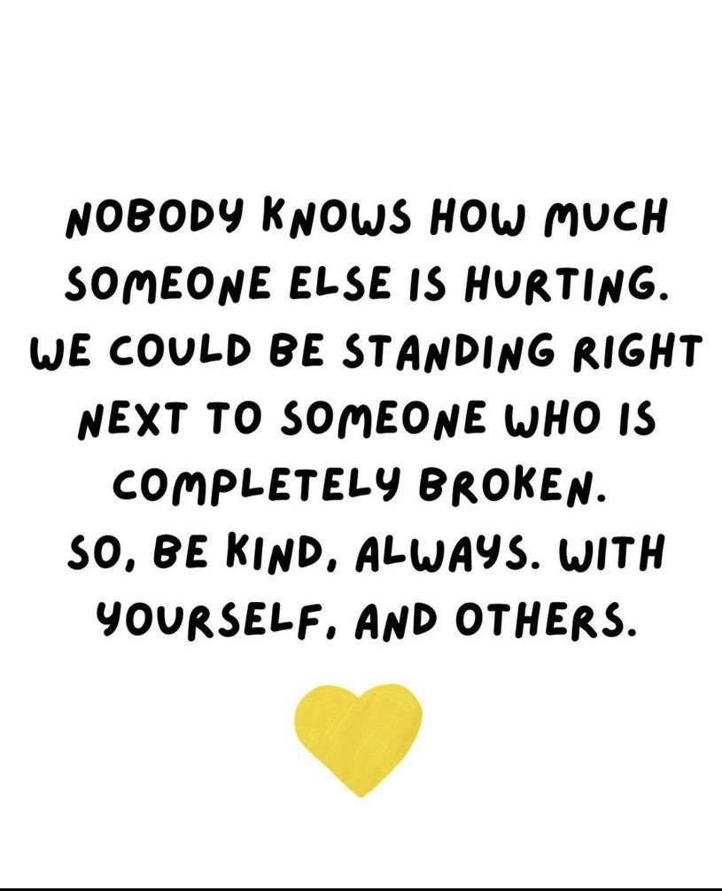 As Christmas approaches, remember it’s not always a happy and exciting time for some. Be kind, be thoughtful and look after those around you, including yourself!