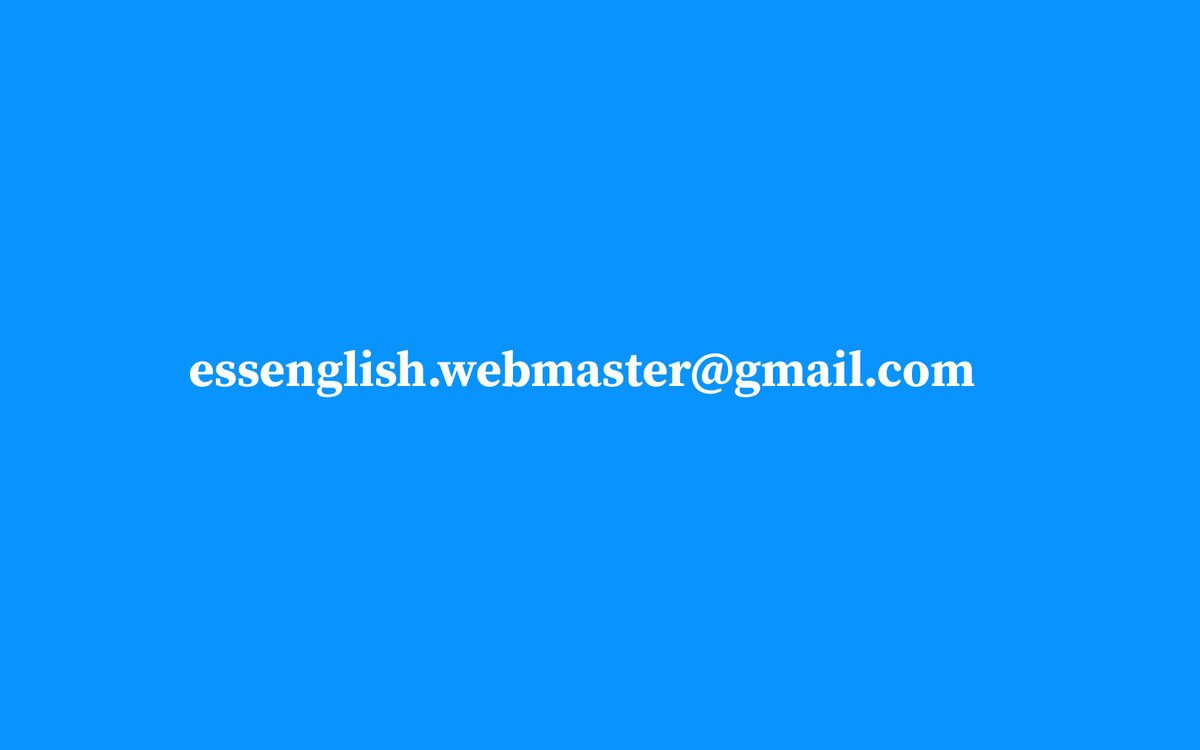 The ESSE Webmaster's new email address