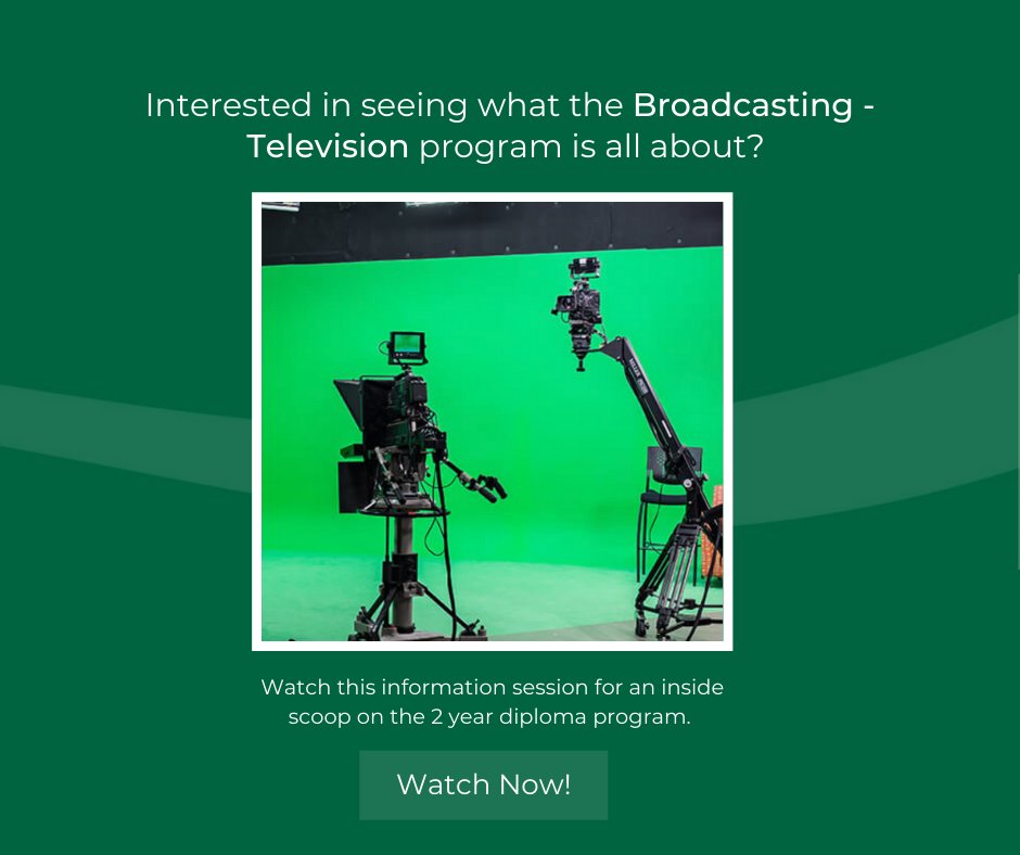 ACmadschool's tweet photo. Ever wondered what our Broadcasting - Television program is all about?  Watch this recorded information session (originally done on May 19th, 2021) to get all the info you need! https://t.co/wrsS6heeBh https://t.co/4pbCMZsSW2