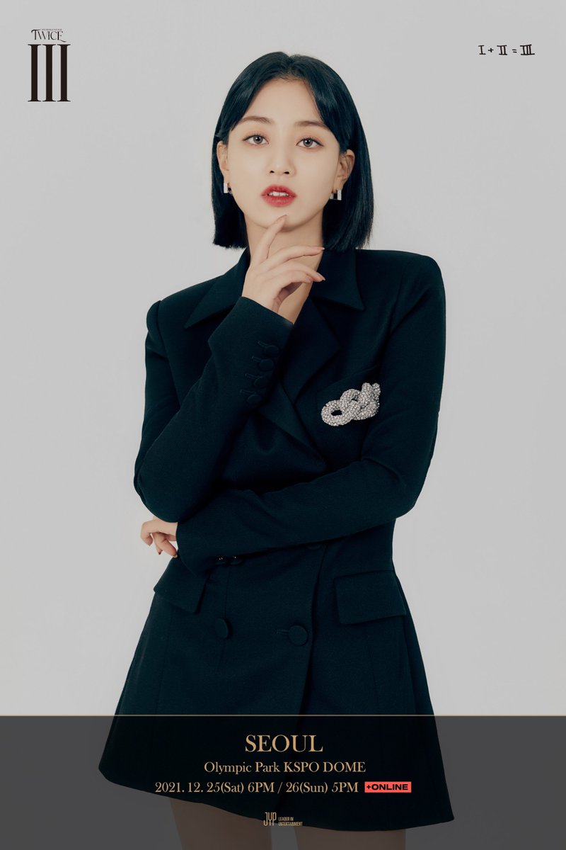 TWICE 4TH WORLD TOUR ‘Ⅲ’ in SEOUL

💡Ⅰ+Ⅱ=Ⅲ의 의미를 맞춰볼까요?🧐
💡Guess what Ⅰ+Ⅱ=Ⅲ means🧐

2021.12.25 18:00(KST) 📍KSPO DOME
2021.12.26 17:00(KST) 📍KSPO DOME &amp; Beyond LIVE💫

#TWICE #트와이스
#TWICE_4TH_WORLD_TOUR
#TWICE_Beyond_LIVE
