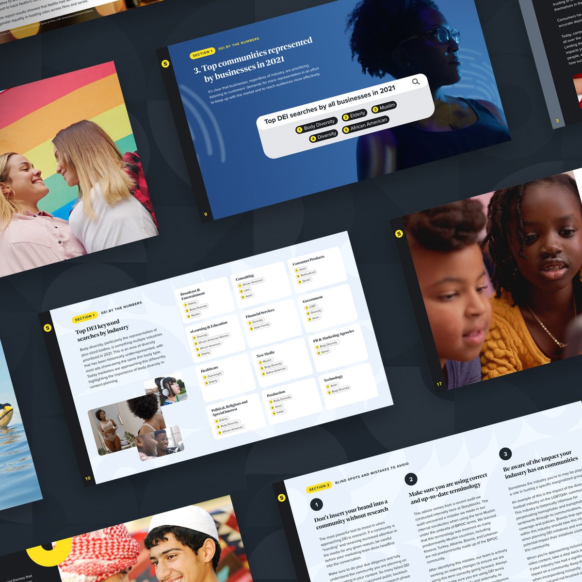 KornHynes's tweet photo. Bravo! @StoryblocksCo is leading the way in recognizing the importance of diversity and inclusiveness in stock video libraries. It was an honor to design their first Diversity in Video report. We thank them for allowing us to play a small part in their important mission. https://t.co/6zkAkTwiMv