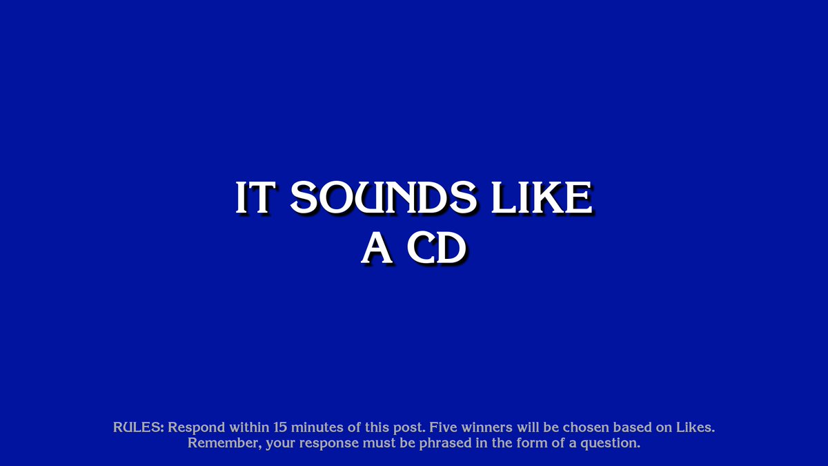 Endless Jeopardy tweet media