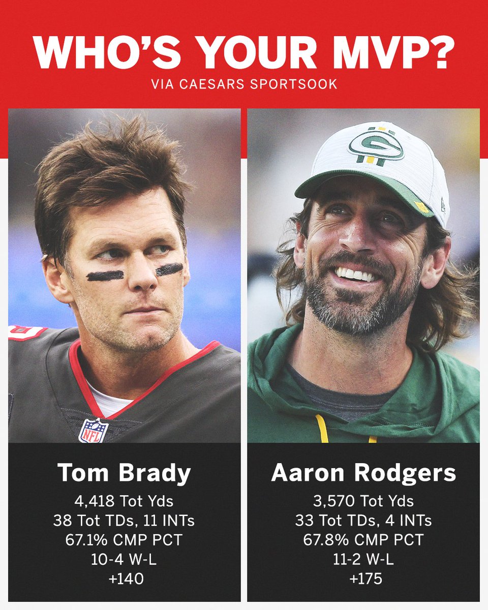espn's tweet photo. 44 years old. 38 years old. Both vying for their 4th career MVP 🏆 

Who ya got? 🤔 https://t.co/SO1ujeAb0U