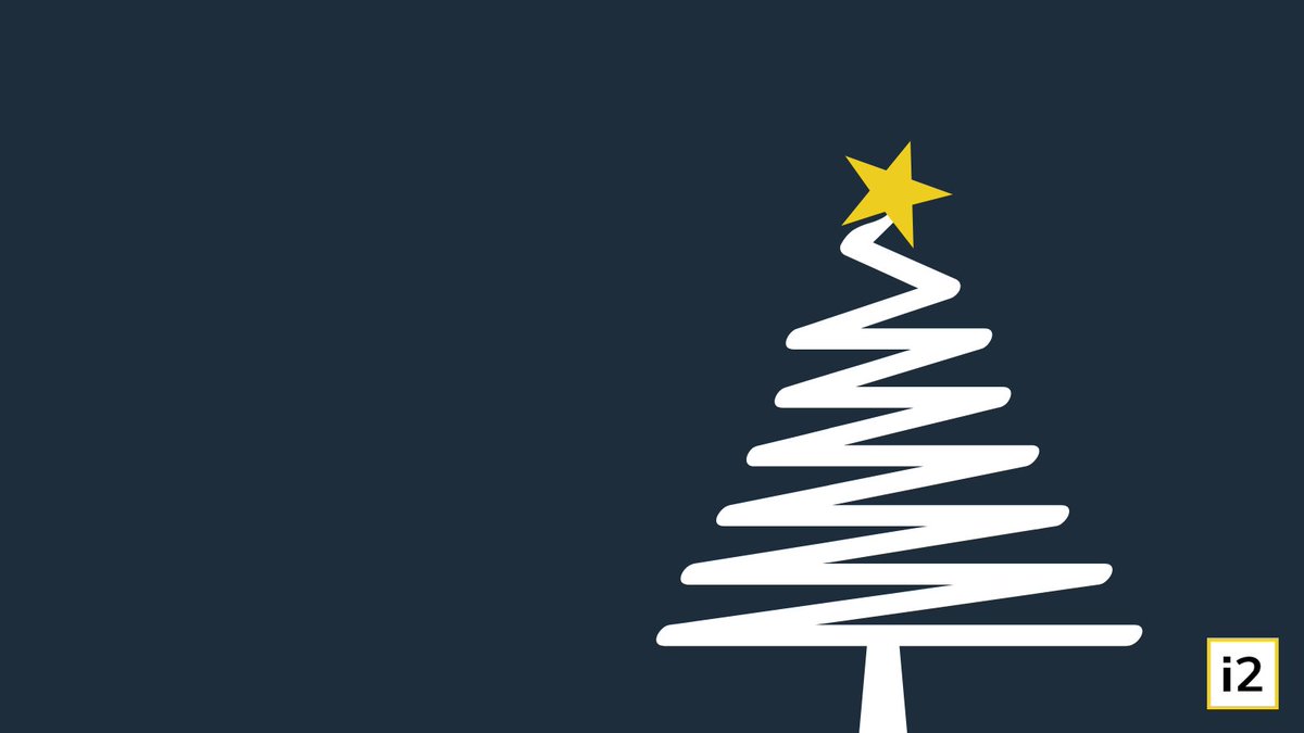 Merry Christmas and Happy New Year from all the team at i2. 🎄