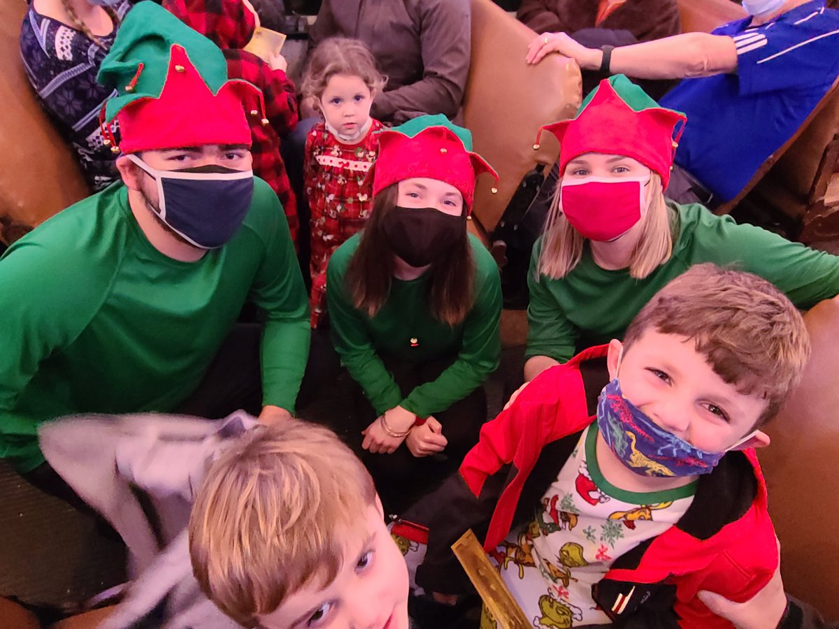 We traveled on The Polar Express to The North Pole last night. My boys couldn't believe we made it there in just 1 night. Such a magical time of year! #MerryChristmas #thepolarexpress #nicelist
<a href="/santa/">Santa Claus</a>