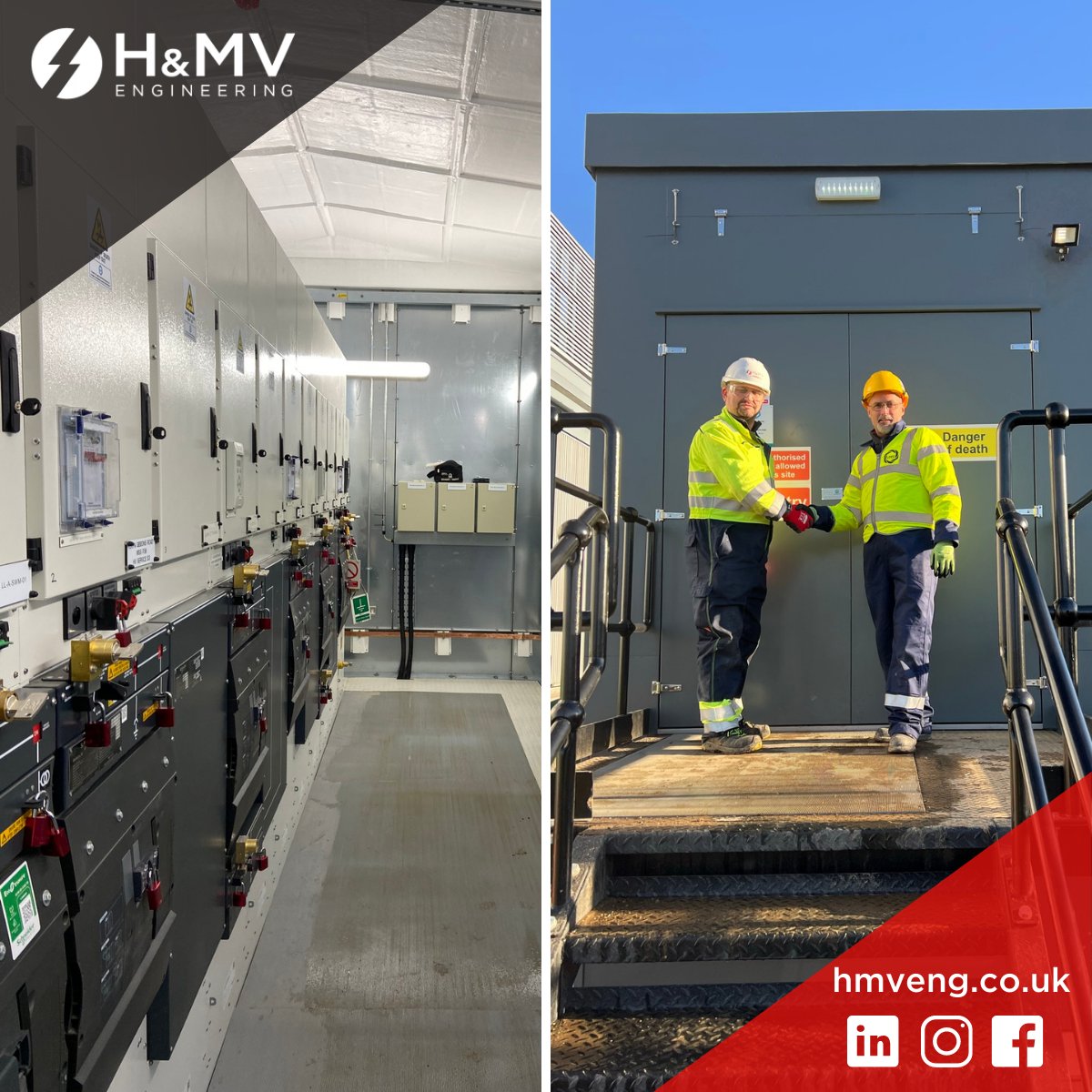 HMVEngineering's tweet photo. An exciting update from one of our data centre projects in North West London!  H&amp;MV successfully delivered &amp; energised three circuits along a 6.7 km gridline route through North West London. Visit our website at https://t.co/SjTNLh092g #icp #data #gridline https://t.co/iCBMJgcP9I