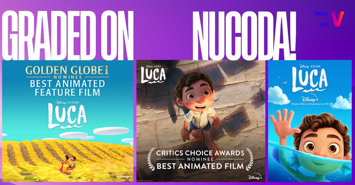“Silenzio Bruno!"
We’re very proud to have played a role in color grading this amazing animation!
☝️Colours are graded on #Nucoda!
#PixarLuca #CriticsChoice #GoldenGlobe