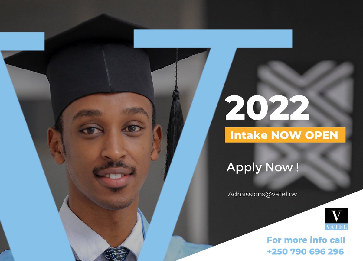 VatelRw's tweet photo. Did you know that Vatel alumni are also successful in fields other than the hotel and tourism sector? We want you to be the next person to make a difference. Join Vatel now.
#JoinVatel #ApplyToVatel #StudyAtVatel #VatelRwanda #FebruaryIntake https://t.co/oDXzVbXlQM