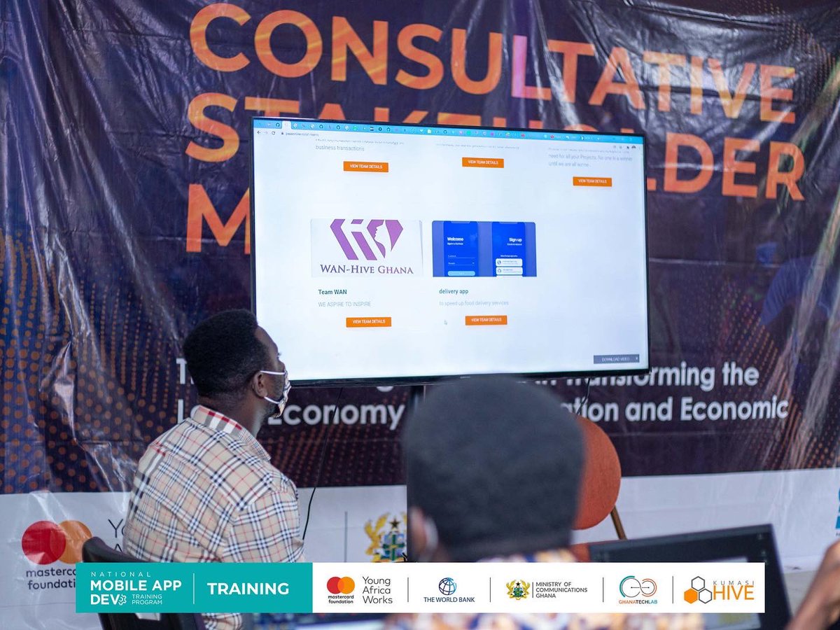 KumasiHive's tweet photo. Today was team formation day. Our trainees are set to form teams to enable them to start a business from the skills they have acquired from the #FreeMobileAppDevelopment Training with Flutter.
#HiveTraining #HiveImpact #HiveTribe #Ghana #PaSE #GroupWork
#MobileAppTraining https://t.co/Kh7kvvQNgL