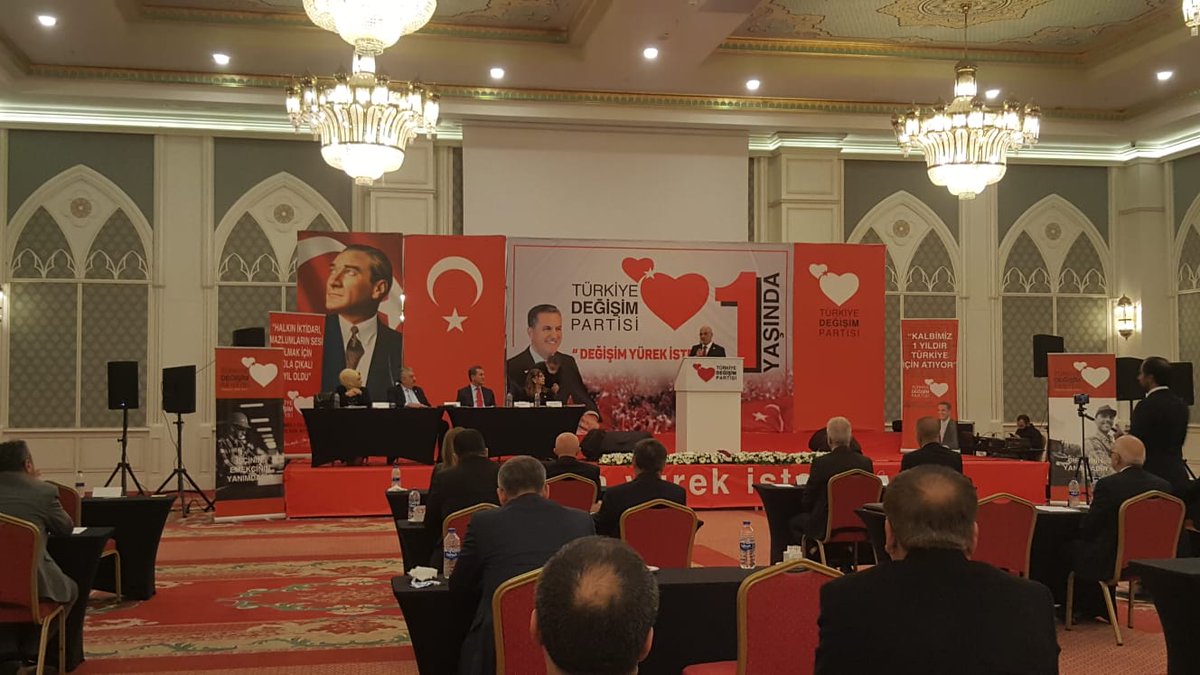 aydinhasantr's tweet photo. Partimizin 1. Kuruluş yıl dönümünde Genel Başkanımız Sayın Mustafa Sarıgül'ün önderliğinde, MYK üyelerimiz ve İl Başkanlarımızla birlikteyiz. https://t.co/S8RoYeQ3lk