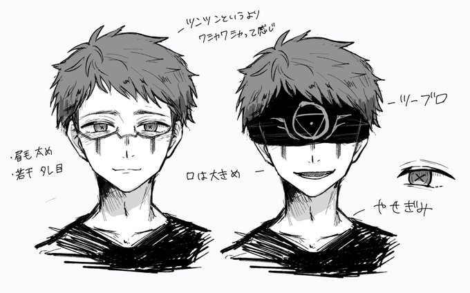 イライ・クラークの自分用覚描き 