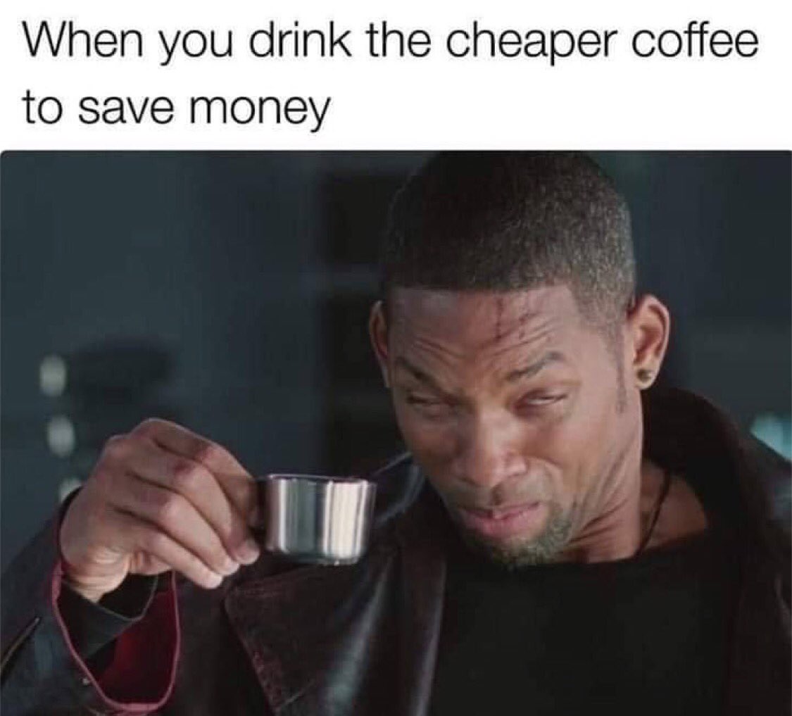 BruhThahLu's tweet photo. https://t.co/qe7GjH1Vkg #Morningcoffee #memes brought to you by!! @mugsys_coffee
•
Don’t do it 🤣 #localcoffeeroaster #localcoffeeshops #freshroastedcoffee
🛼☕️ https://t.co/R8erlmumA1