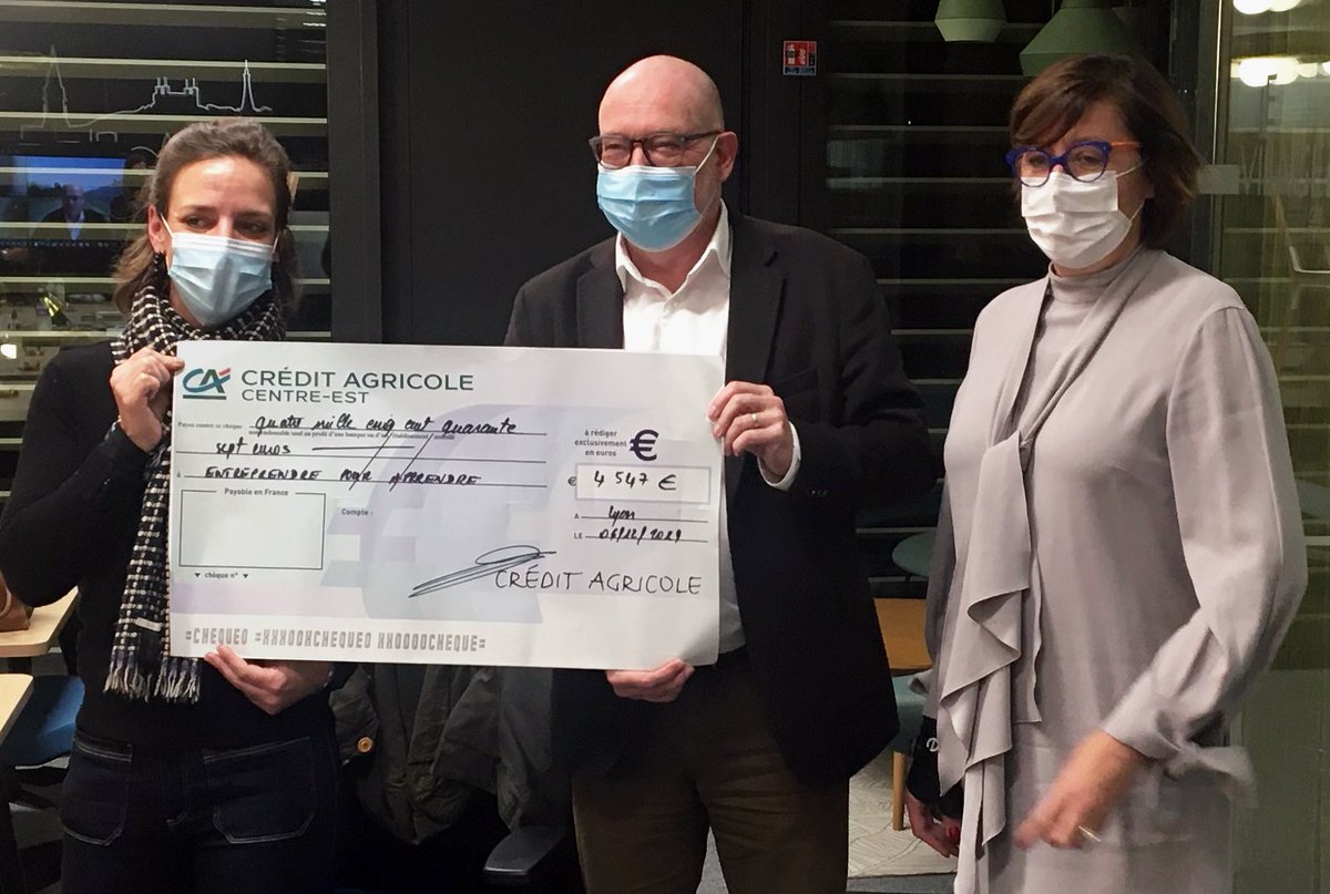 #GrandeCauseMutualiste l Notre #Casselocale de l'innovation <a href="/VillagebyCaCe/">VillagebyCa-Centrest</a> soutient l'association <a href="/epaAura/">EPA AURA</a> qui permet aux jeunes, grâce à des journées expérimentales, de relever des défis autour d’un projet de mini-entreprise. 👏