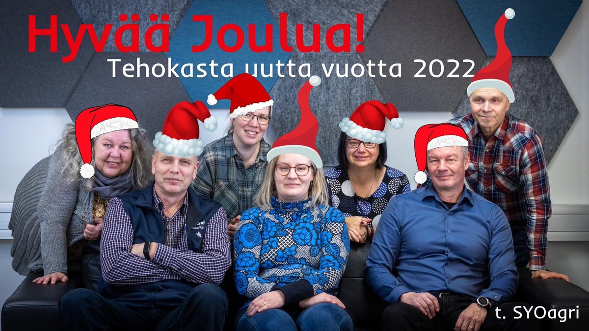 SYOagri's tweet photo. Hyvää Joulua! Kiitos kuluneesta vuodesta kaikille opiskelijoillemme ja yhteistyökumppaneillemme!
Uusi vuosi, uudet kujeet. 😉 
#pysykuulolla #maatilayrittäjä #johtaminen #esimies #yritysneuvoja #talous https://t.co/wo8hLuDU2P
