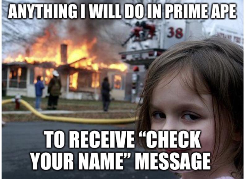 Prime Ape Fans tweet media