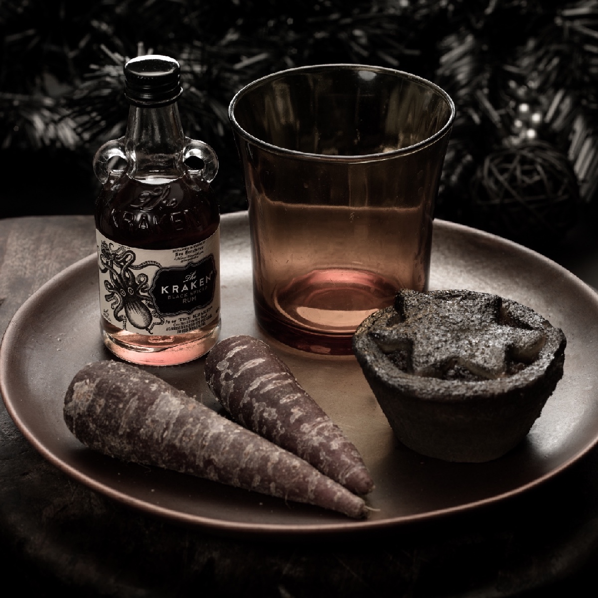 So this Christmas night we're all agreed, right? Sherry out. Kraken in! And lets give Santa's snacks a beastly makeover while we're at it!