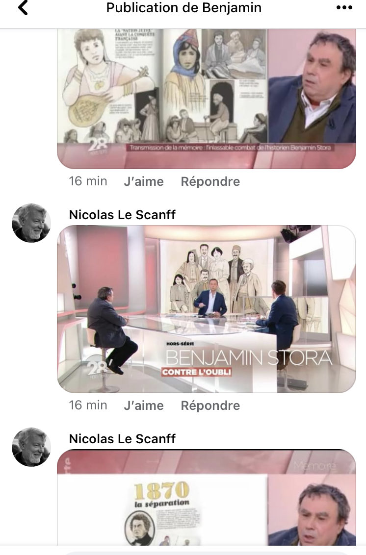Anna_angelinum's tweet photo. Ce soir #histoiredessineedesjuifsalgerie ⁦@ARTEfr⁩ ⁦@28minutes⁩ ⁦@b_stora⁩ ⁦@nicolaslescanff⁩ ⁦@Ed_LaDecouverte⁩ https://t.co/pTY4tiwtDJ