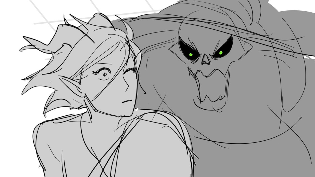 Hi there! My names Mary, an LA based storyboard artist/revisionist open to freelance or in house studio work! I love expressing emotion through art and especially drawing fantasy characters
💼:https://t.co/rZP51AN7zj
💌:maryroset.art@gmail.com