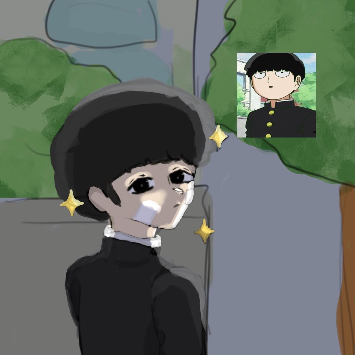 Oka_ru's tweet photo. Shigeo kageyama 🤍 | #mobpsycho100 #AnimeArt #fanart #anime #manga https://t.co/NGHyIdt6vF