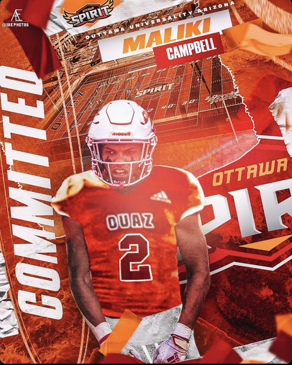 maliki_87's tweet photo. First off I would like to thank my family, friends, teammates and COS coaches through this long journey and being there to support me and put me in the position I am today! With that being said I will be Committing to Outtawa University Arizona🐺🟠⚪️ #GoFang https://t.co/p2PvgtGCpm