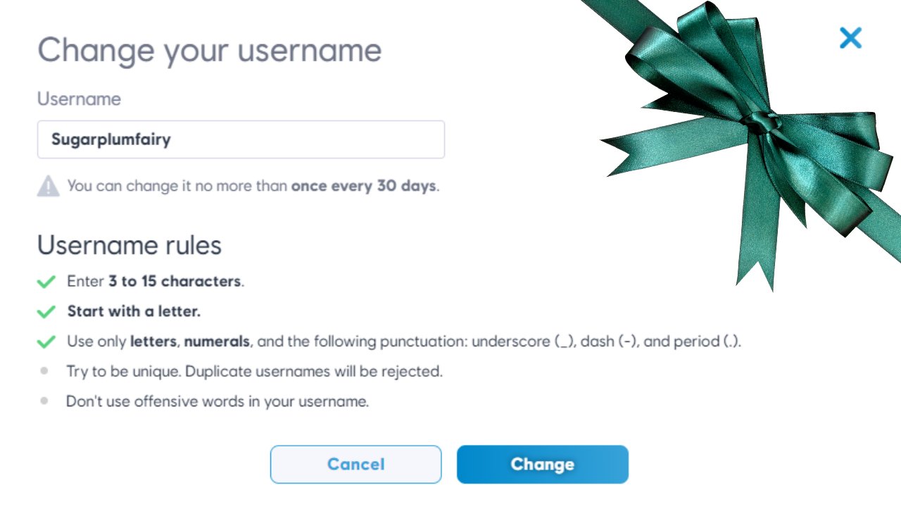 Ubisoft Support على X: &ldquo;🎁 Gift yourself a new username for the 