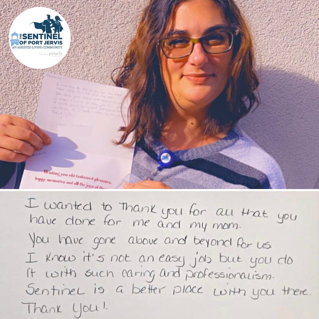 thesentinelpj's tweet photo. The Sentinel of Port Jervis families really know how to show their appreciation.
 
What a sweet card and meaningful message to our Business Office Manager, Stefanie!
 
#Appreciation https://t.co/rcZ4q71Fj3