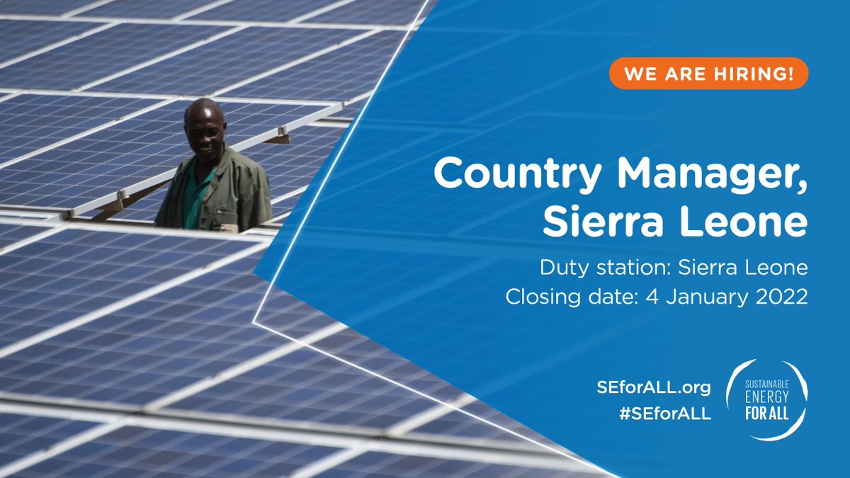 Sustainable Energy for All tweet media