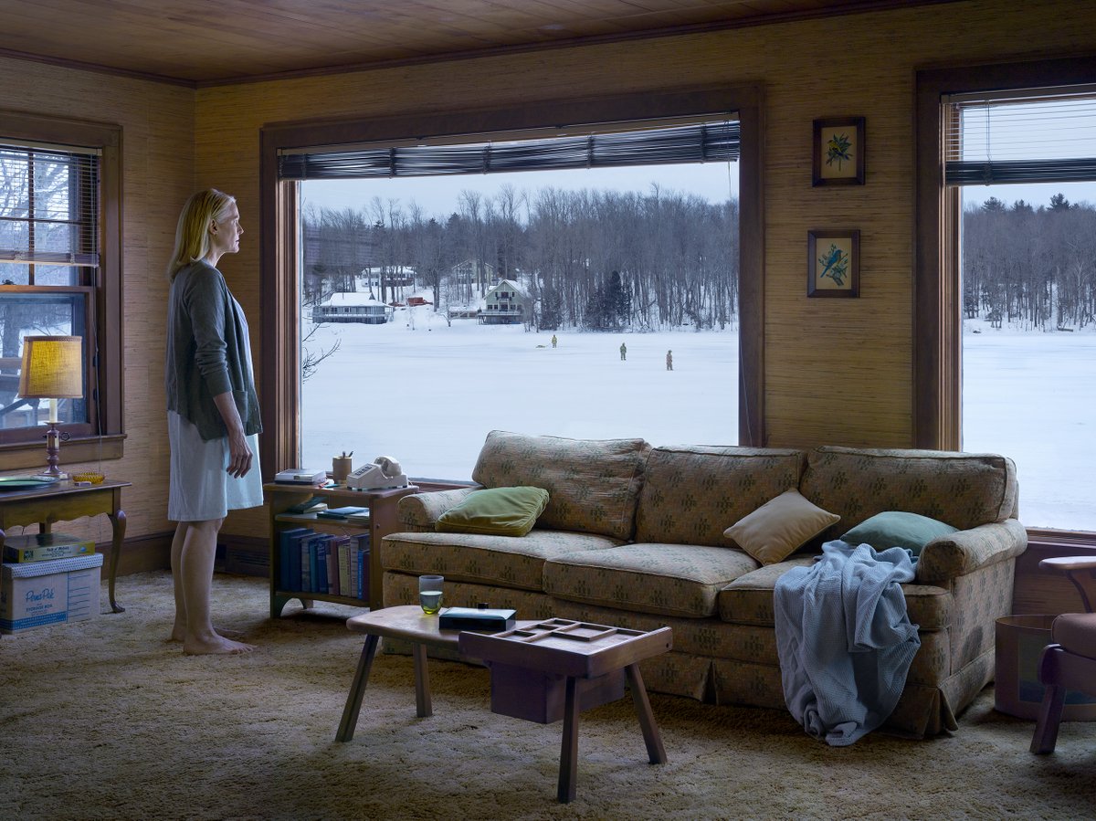 TheBroad's tweet photo. #LastDayofFall mood 😌 
Gregory Crewdson’s (@crewdsonstudio) The Disturbance (2014) is among the 53 works included in our Since Unveiling exhibition. Advance tickets are free and required for entry. On view through April 3, 2022. https://t.co/ULVmWGuV6o