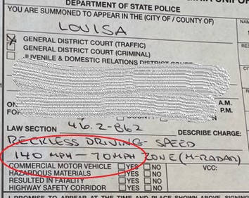 How can #VSP best "drive home" this message so #Virginia drivers will #Drive2SaveLives?? The holidays are a busy time, but that's no excuse for speeds in the triple digits. #SlowDown #ArriveAlive #NoNeedtoSpeed 
(Issued on Interstate 64 in #Louisa County) <a href="/VaDOTRVA/">VDOT Richmond</a>