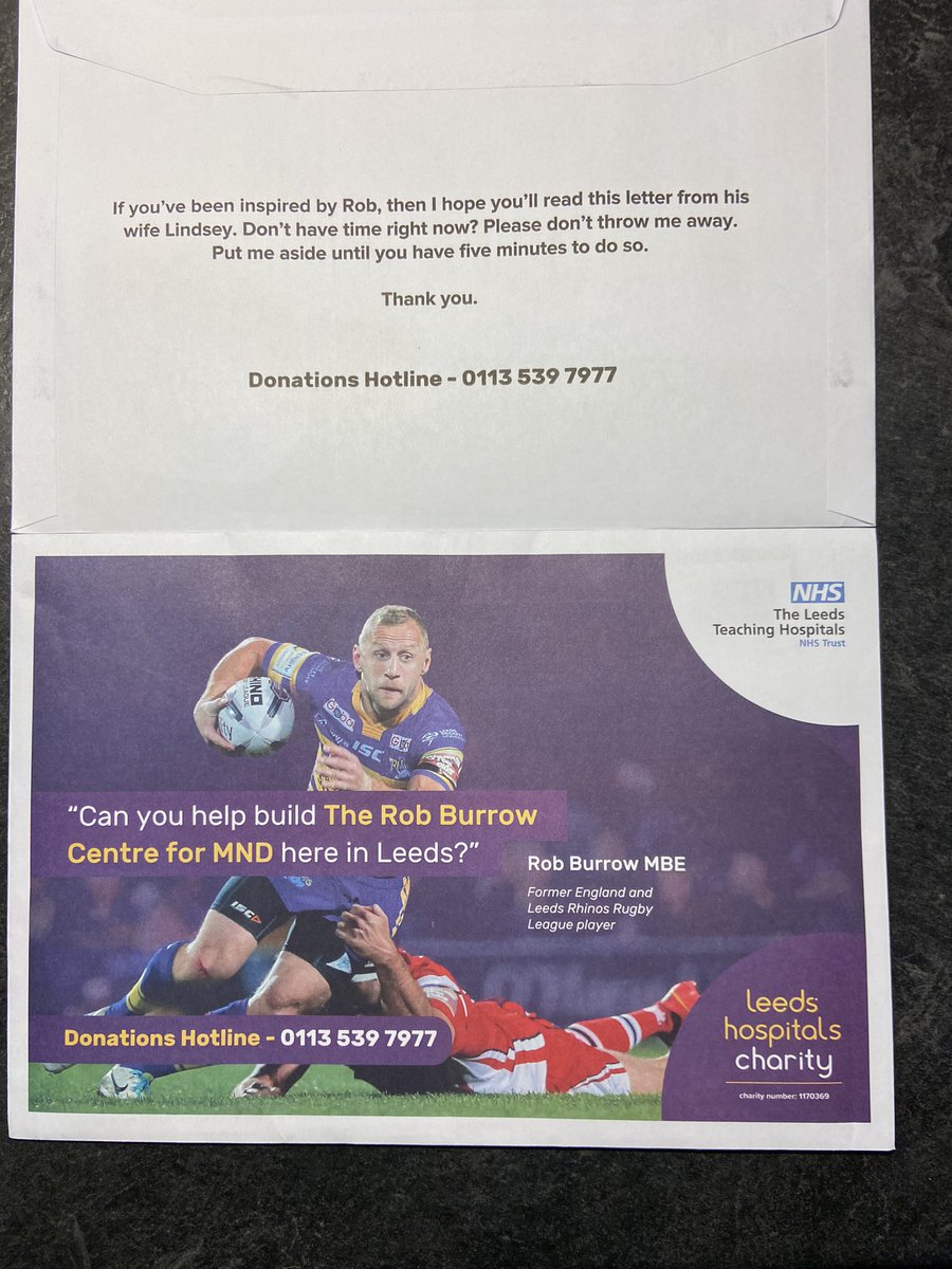 Brilliant work from <a href="/Rob7Burrow/">Rob Burrow CBE</a> and <a href="/kevinsinf/">kevin sinfield</a> so <a href="/sajidjavid/">Sajid Javid</a> and <a href="/borisjohnson/">Boris Johnson</a> please help these people out.  Why oh why is the #nhs needing to resort to this?  Support the NHS and heroes trying their best to preserve and better it.