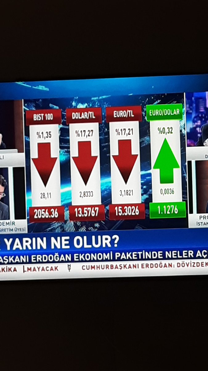 Boyle heyecanla rakamlari en son secimlerde izlemistim  #dolar