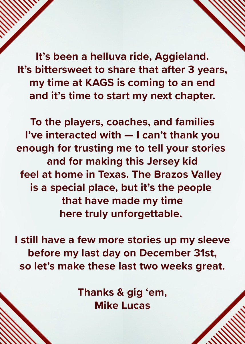MikeLucasTV's tweet photo. This isn’t the last time y’all will hear from me, I promise you that. https://t.co/k5VOrlcZyK