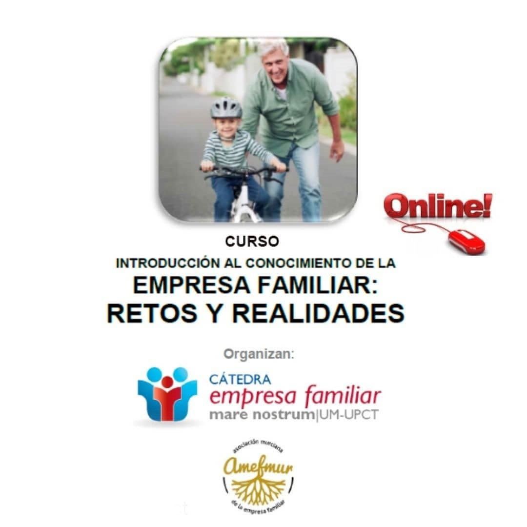 ¿Pensando que hacer a la vuelta de la navidades?
Fórmate en empresa familiar, el tipo mayoritario en nuestra Región.
📌Curso online 14-23 de abril💻 Retos y Realidades Empresa Familiar organizado por <a href="/CEF_MN/">CatEmpresaFamiliarMN</a> y @amefmur. @redcatedrasupct @upctnoticias
Info: casiopea.um.es/cursospe/intro…